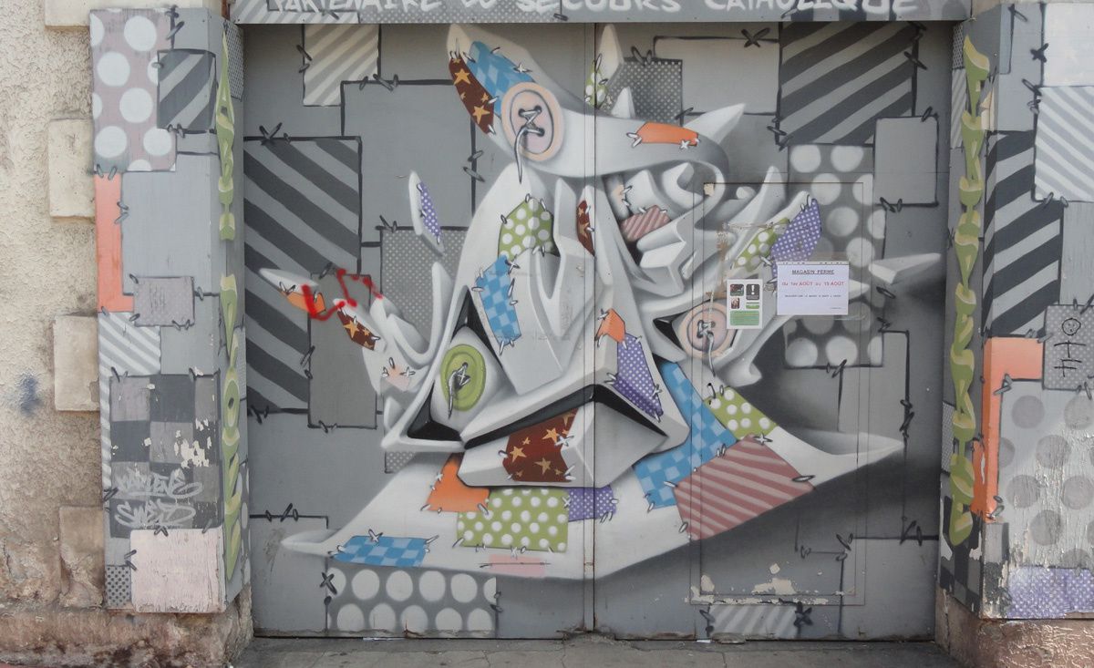 Street Art : Graffitis &amp; Fresques Murales 34172 Montpellier