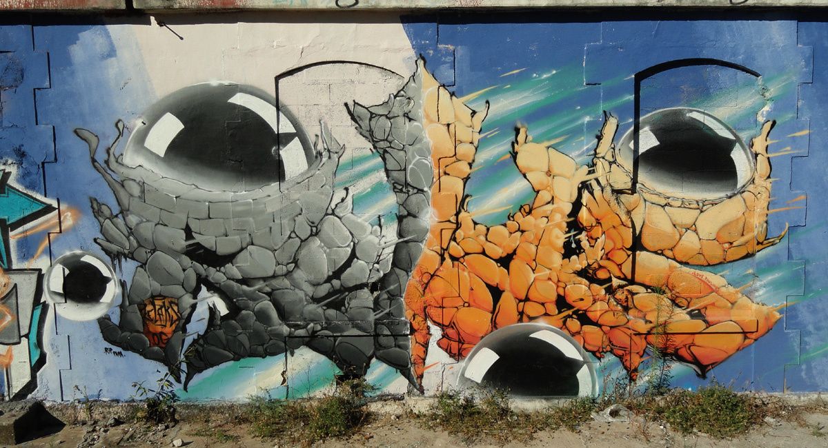 Album - Graffitis Caserne Niel Bordeaux Tom 009