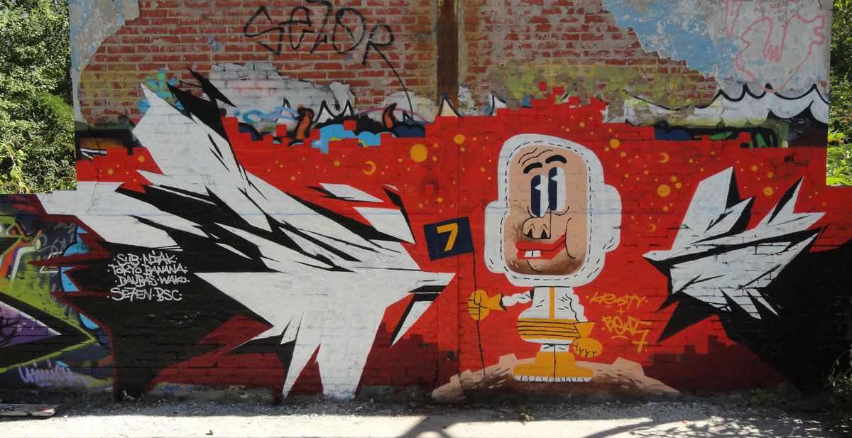 Album - Graffitis Caserne Niel Bordeaux Tom 009