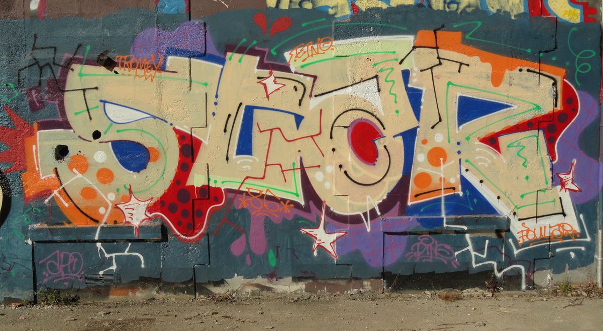 Album - Graffitis Caserne Niel Bordeaux Tom 009