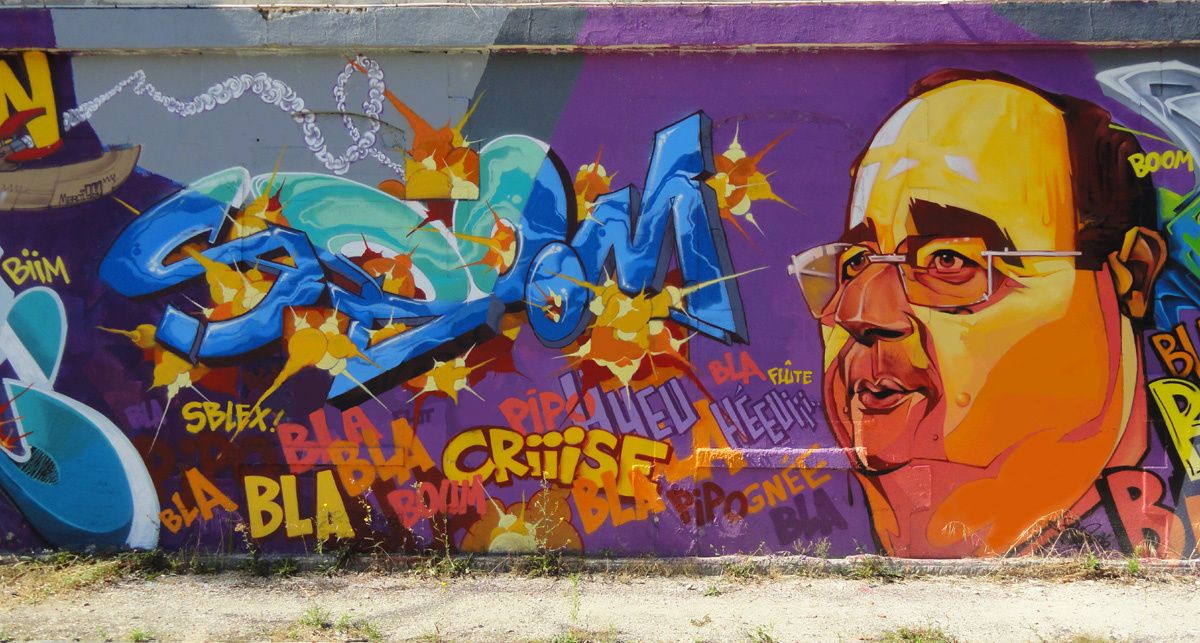 Album - Graffitis Caserne Niel Bordeaux Tom 009