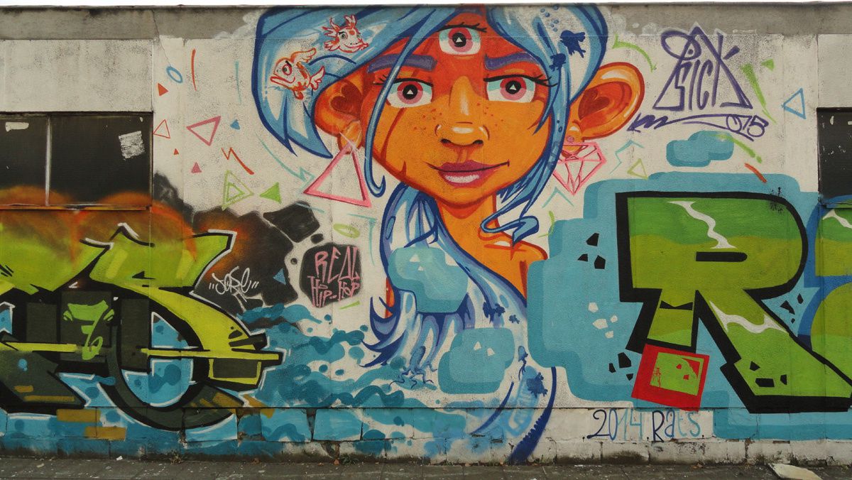Street Art : Graffitis &amp; Fresques Murales 2000 Antwerpen (Anvers) (Belgique) 