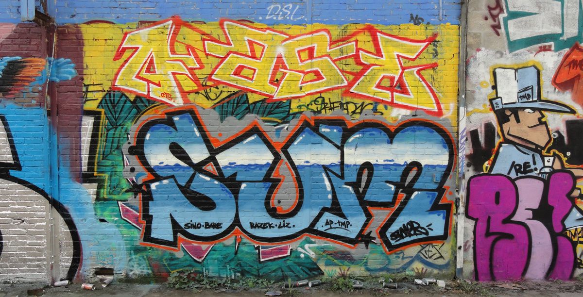 Street Art : Graffitis & Fresques Murales Département Hauts de seine (92)