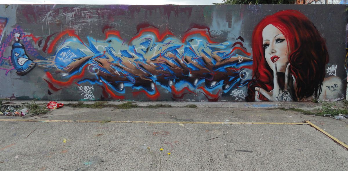 Street Art : Graffitis & Fresques Murales Département Hauts de seine (92)