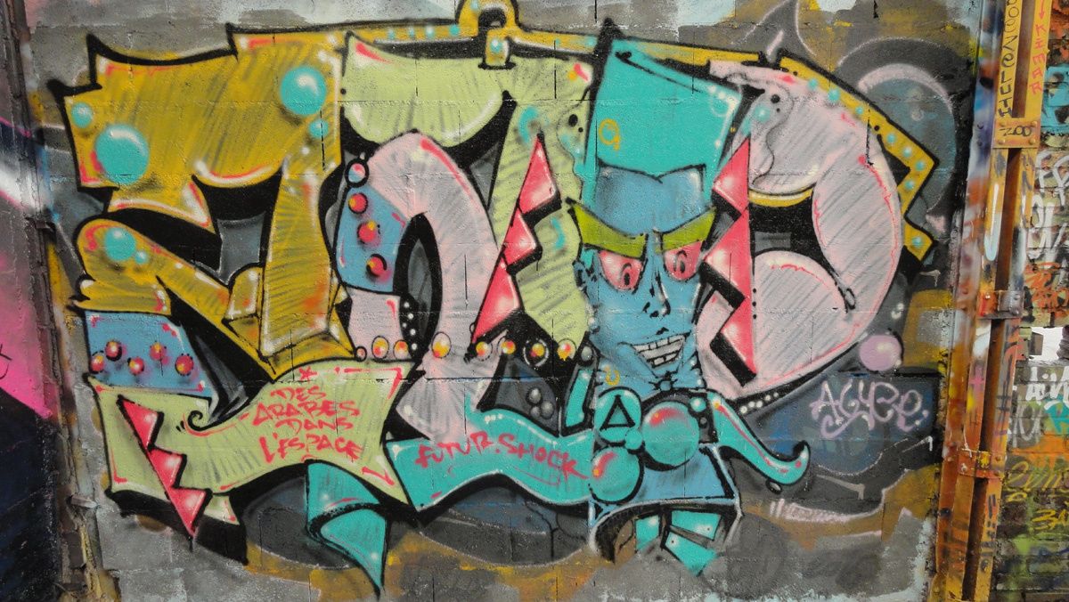 Street Art : Graffitis & Fresques Murales Département Hauts de seine (92)