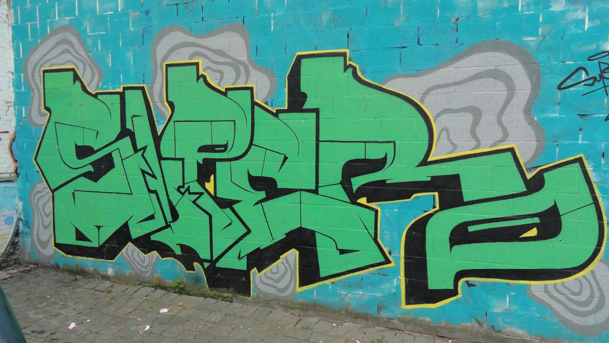 Street Art : Graffitis & Fresques Murales 2000 Antwerpen (Anvers)(Belgique)