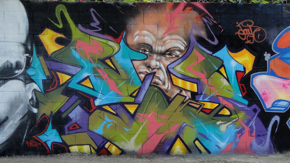 Street Art : Graffitis &amp; Fresques Murales 93010 Bondy 