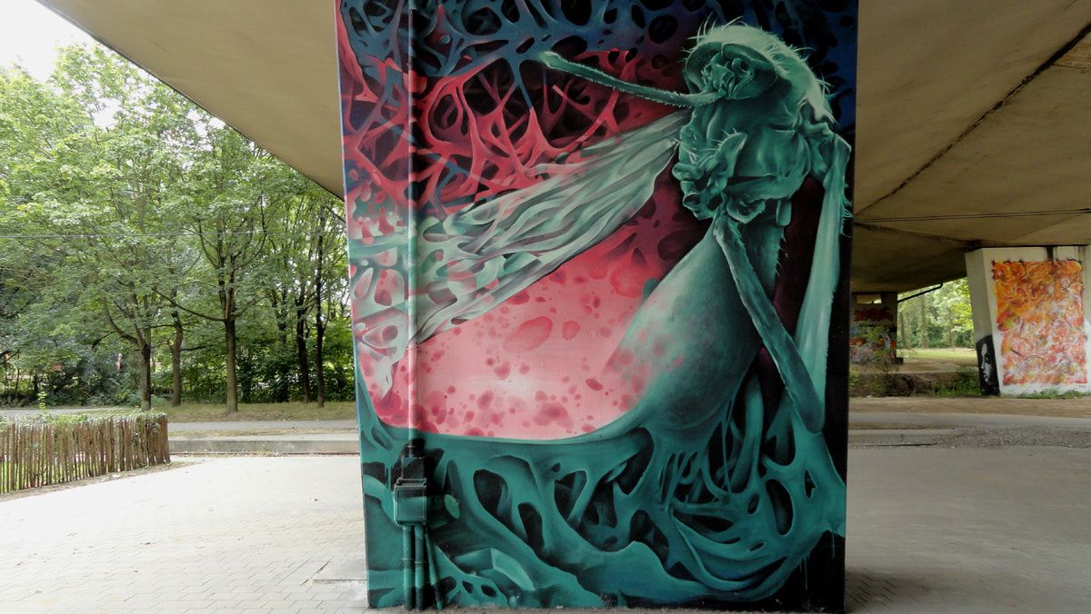 Street Art : Graffitis & Fresques Murales 1070 Anderlecht (Belgique)