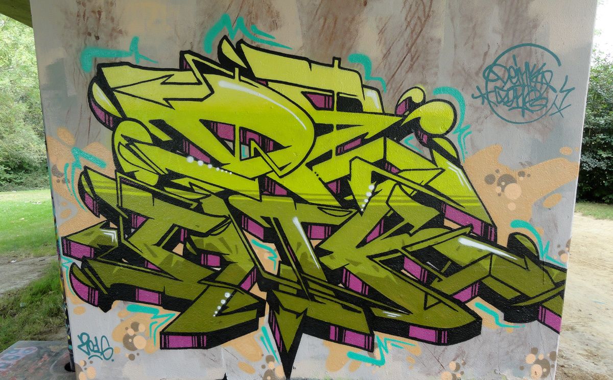 Street Art : Graffitis & Fresques Murales 1070 Anderlecht (Belgique)