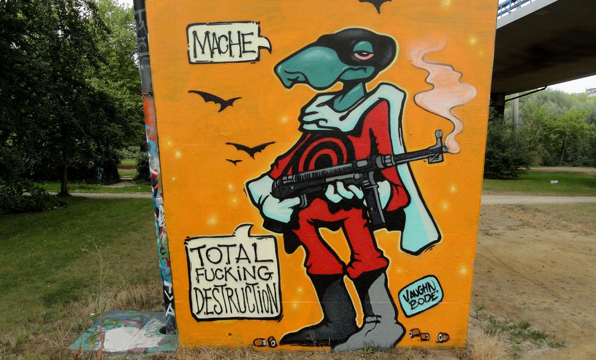 Street Art : Graffitis &amp; Fresques Murales 1070 Anderlecht (Belgique)