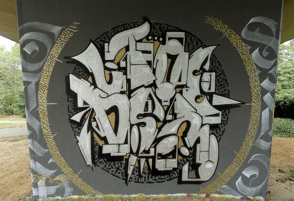 Street Art : Graffitis & Fresques Murales 1070 Anderlecht (Belgique)