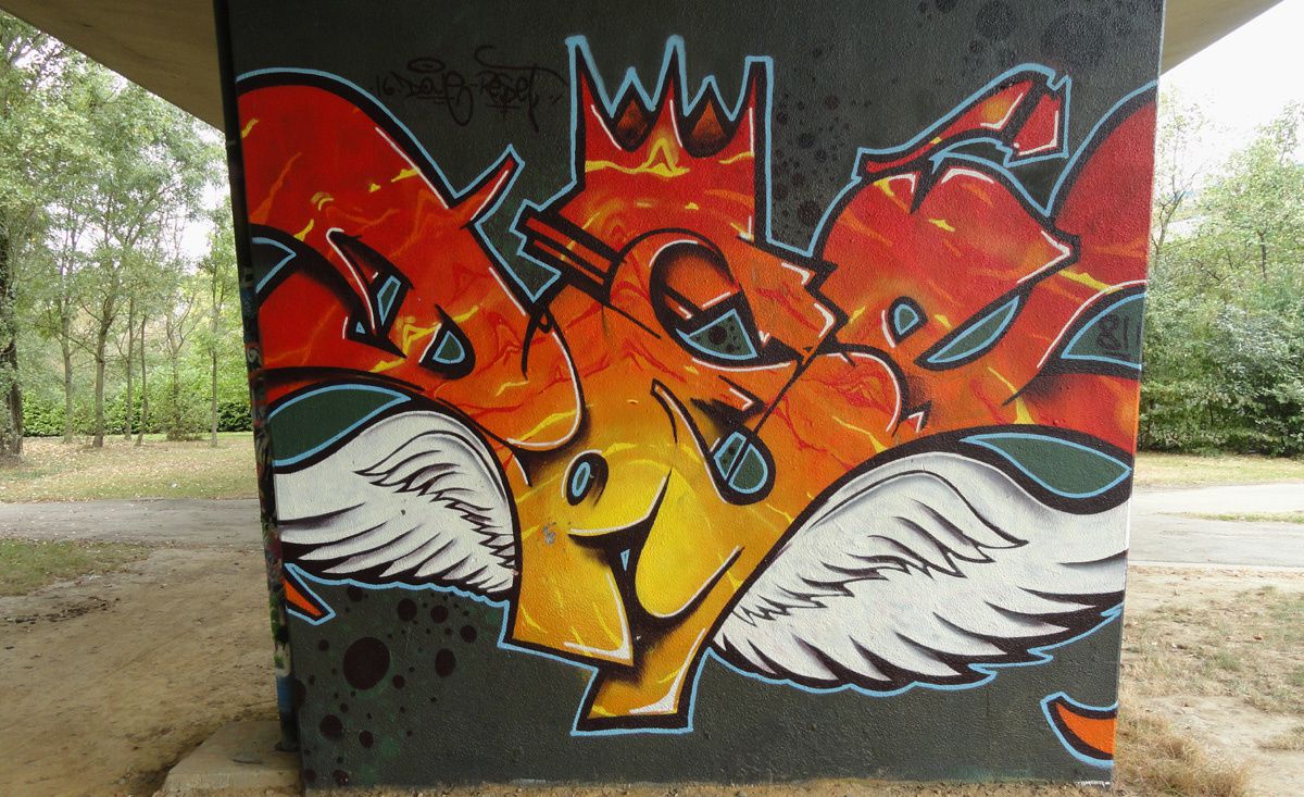 Street Art : Graffitis &amp; Fresques Murales 1070 Anderlecht (Belgique)