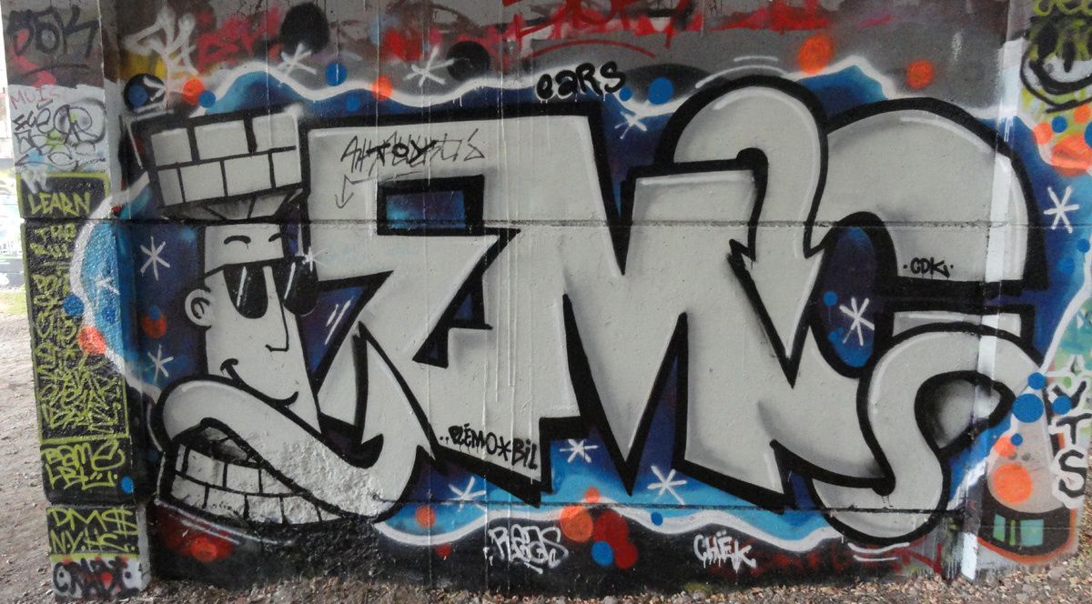 Street Art : Graffitis & Fresques Murales 37261Tours