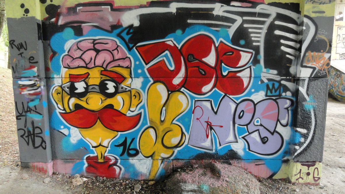 Street Art : Graffitis & Fresques Murales 37261Tours