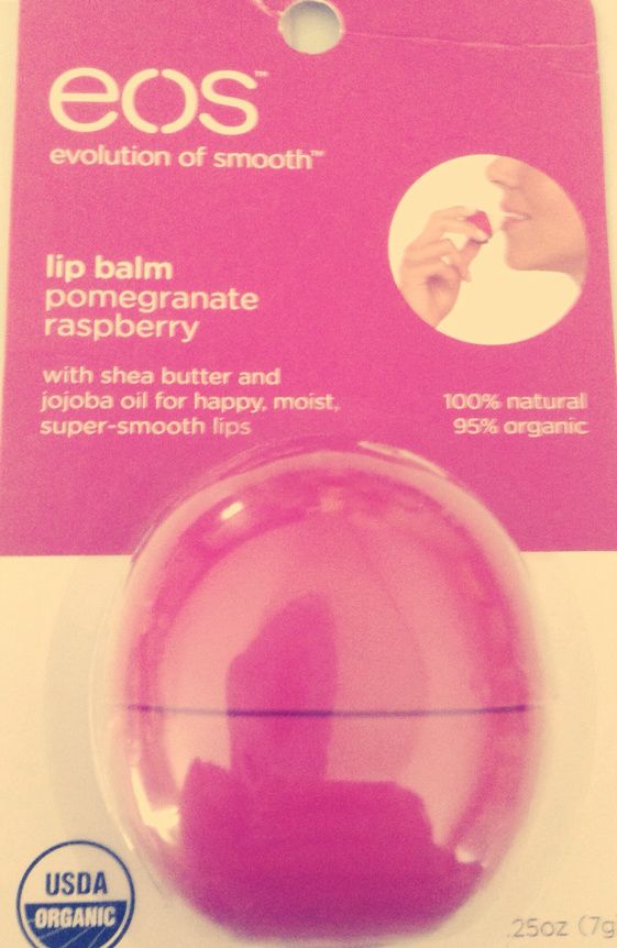 Eos lip balm raspberry Mode&BeautéBlog (Marine)