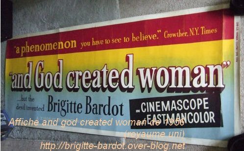 Brigitte Bardot...affiches de cinéma étrangères...