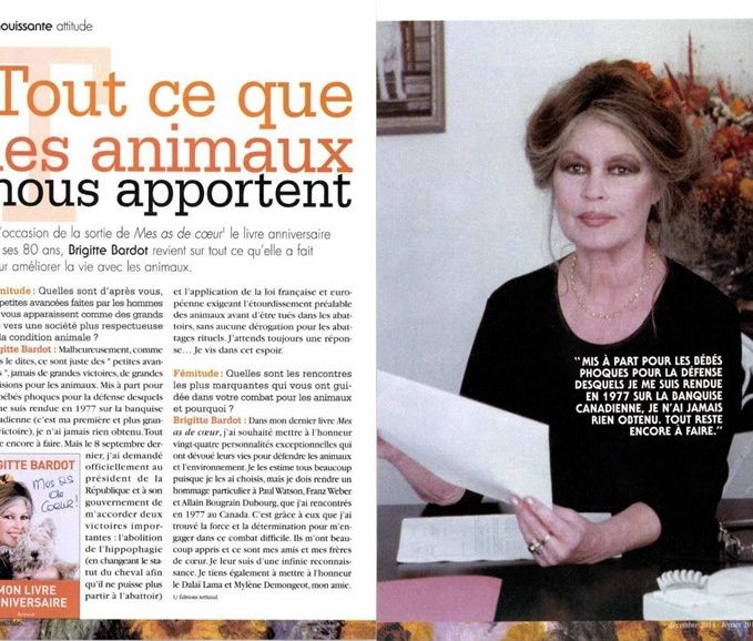 &quot;Fémitude&quot;...sorti le 17 12 2014...Brigitte Bardot...