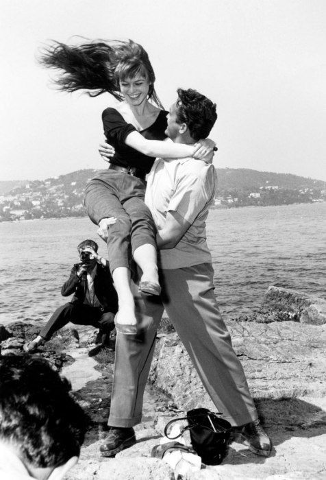 Brigitte Bardot au festival de Cannes de 1955
