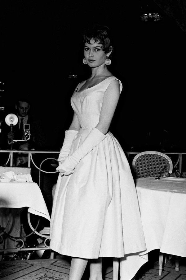 Brigitte Bardot au festival de Cannes de 1956