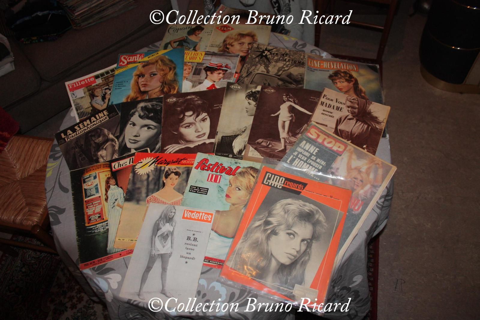 Brigitte Bardot...&quot;Mes collections sur BB&quot;...