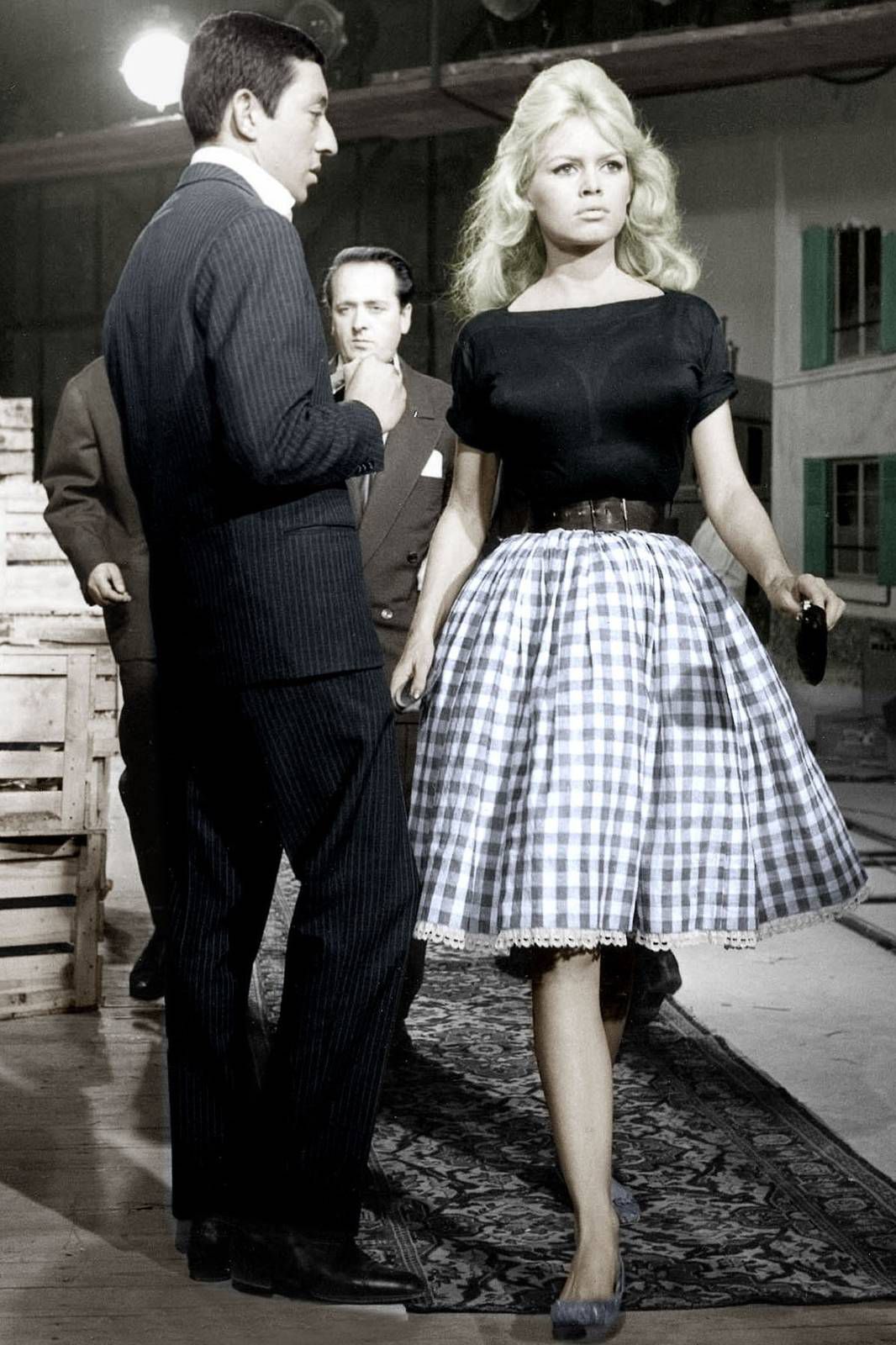 L'histoire de la jupe vichy de Brigitte Bardot dans “Voulez-vous danser  avec moi ?” - Brigitte Bardot for ever...