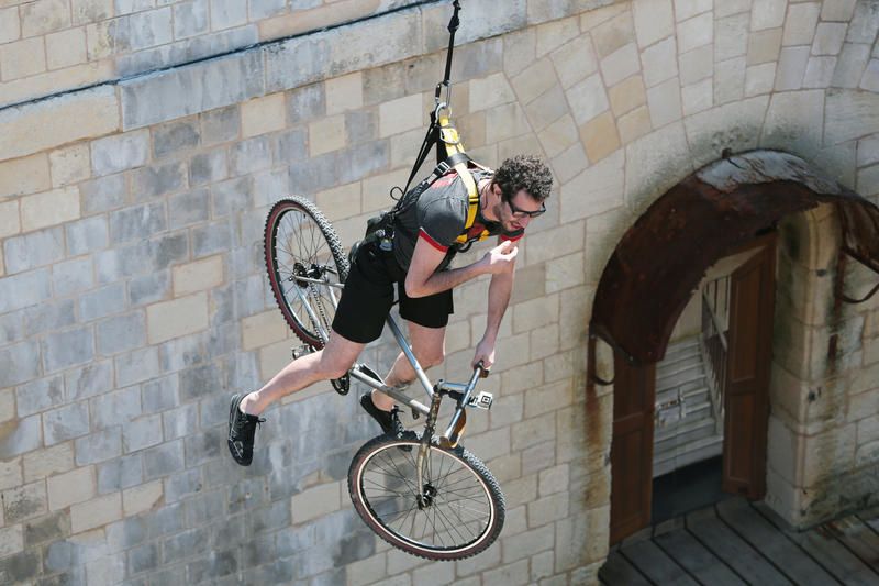 Fort Boyard avec Domenech, Manu Lévy, Lucienne Moreau le 9 août (photos).