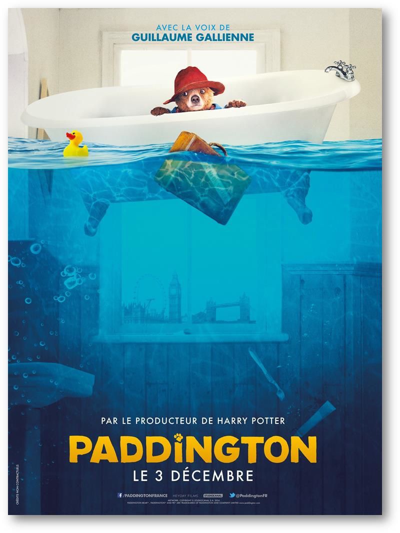 Nouvelle affiche française pour le film Paddington. - LeBlogTVNews