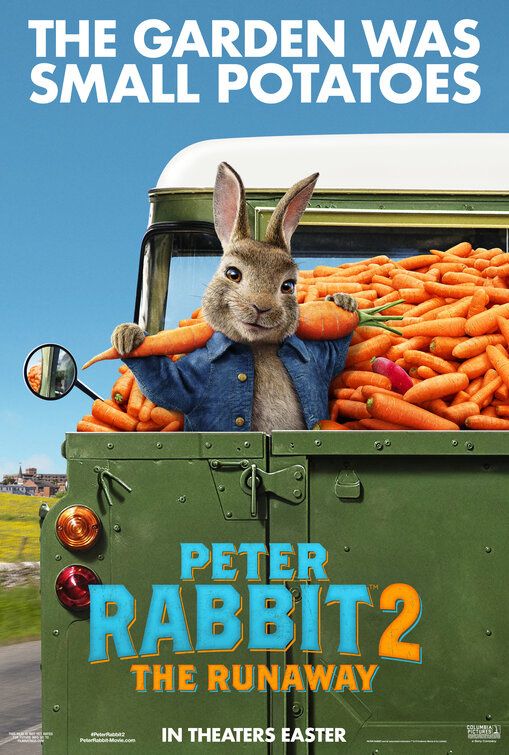 Bande-annonce du film Pierre Lapin 2 : Panique en ville.