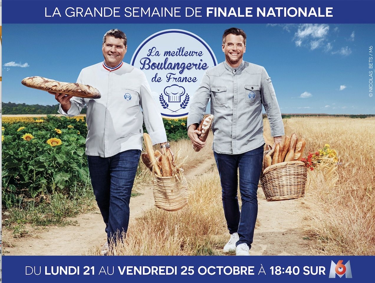 Les 9 concurrents et les épreuves de la finale de La meilleure boulangerie de France 2019.