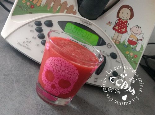 Jus de fraises - Thermomix