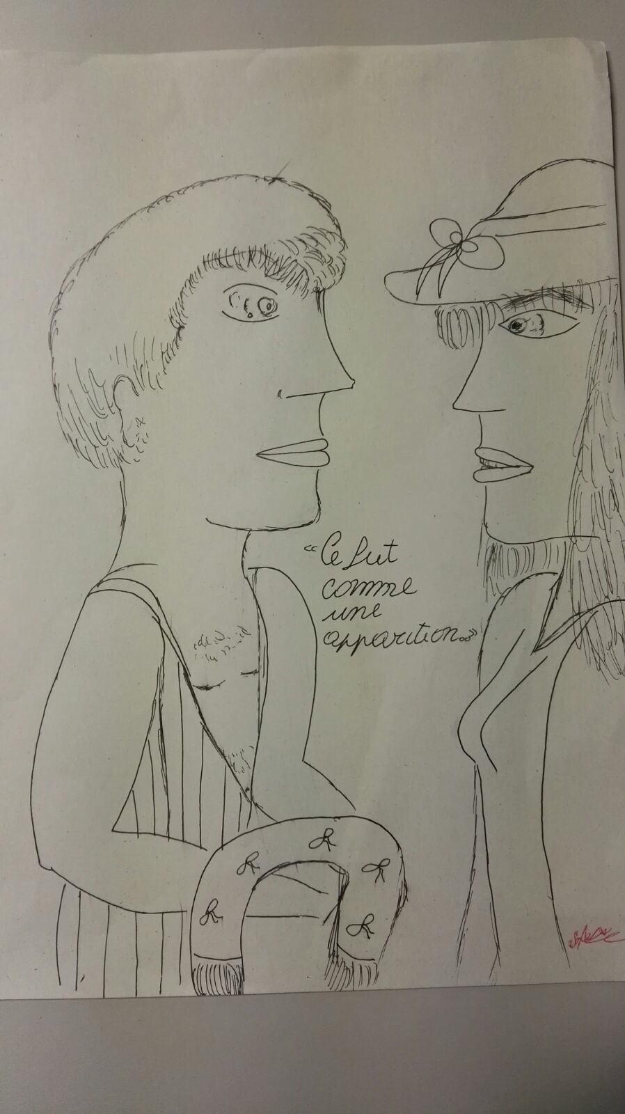 la rencontre entre frederic et mme arnoux