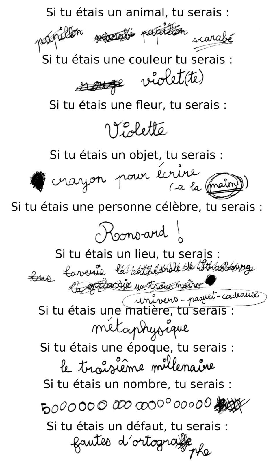 Exemple De Portrait Chinois Original poesie - a. le poete - i-voix