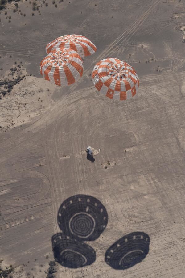 14ème test des parachutes.