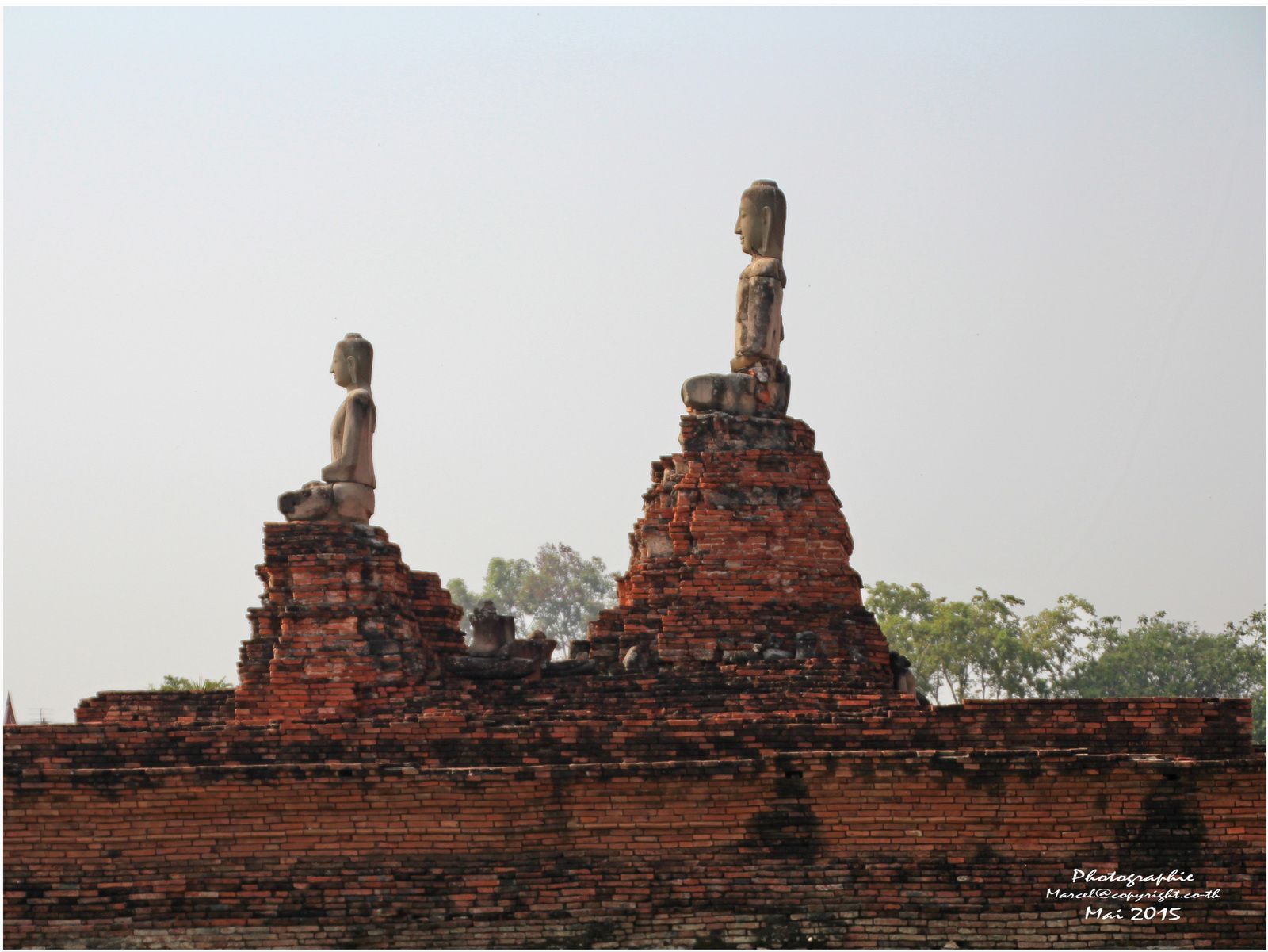 Ayutthaya le &quot;Wat Chai Watthanara&quot;