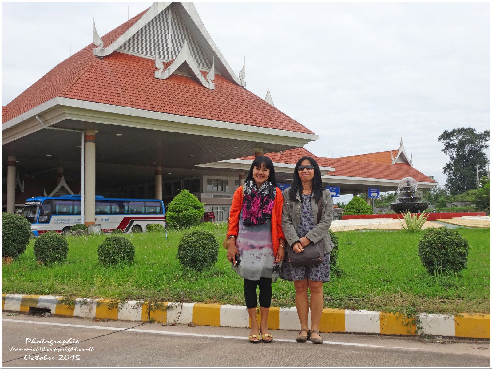 Vacances au Vietnam (trajet de Khon Kaen à la frontière vietnamienne)