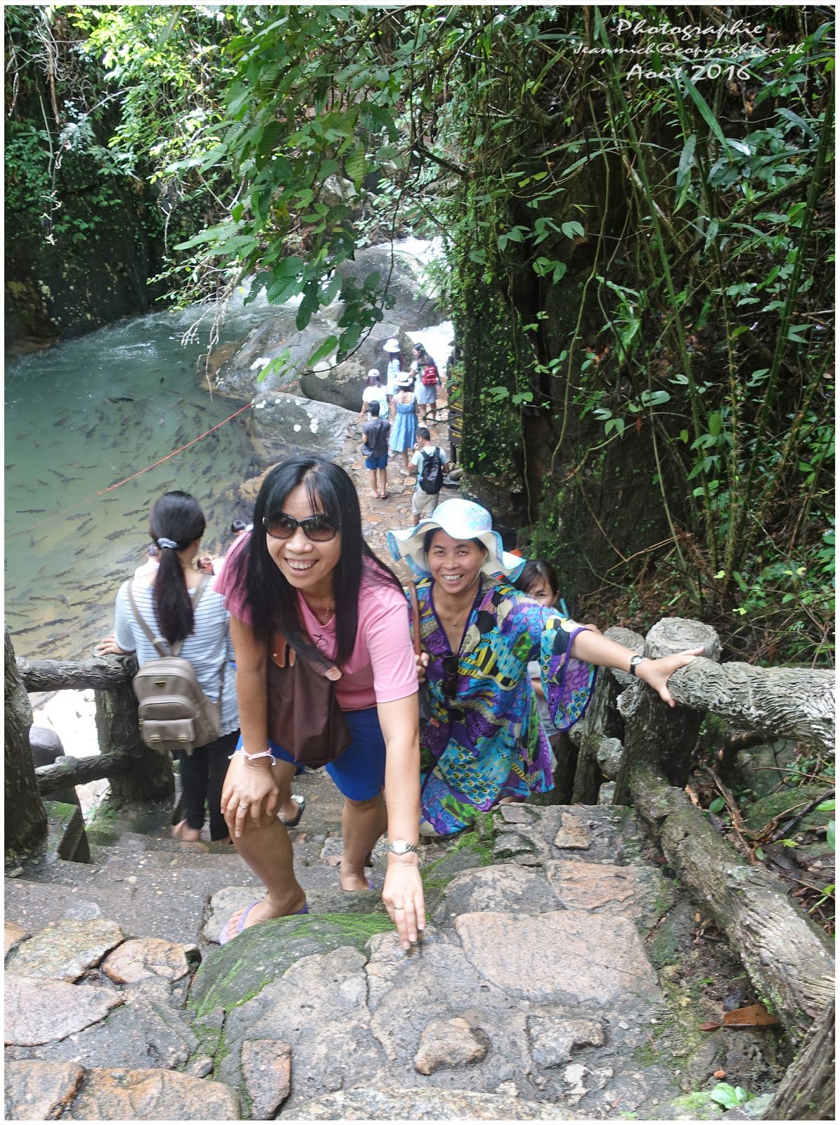 Cascades de Phlio (อุทยานแห่งชาติน้ำตกพลิ้ว) Thaïland