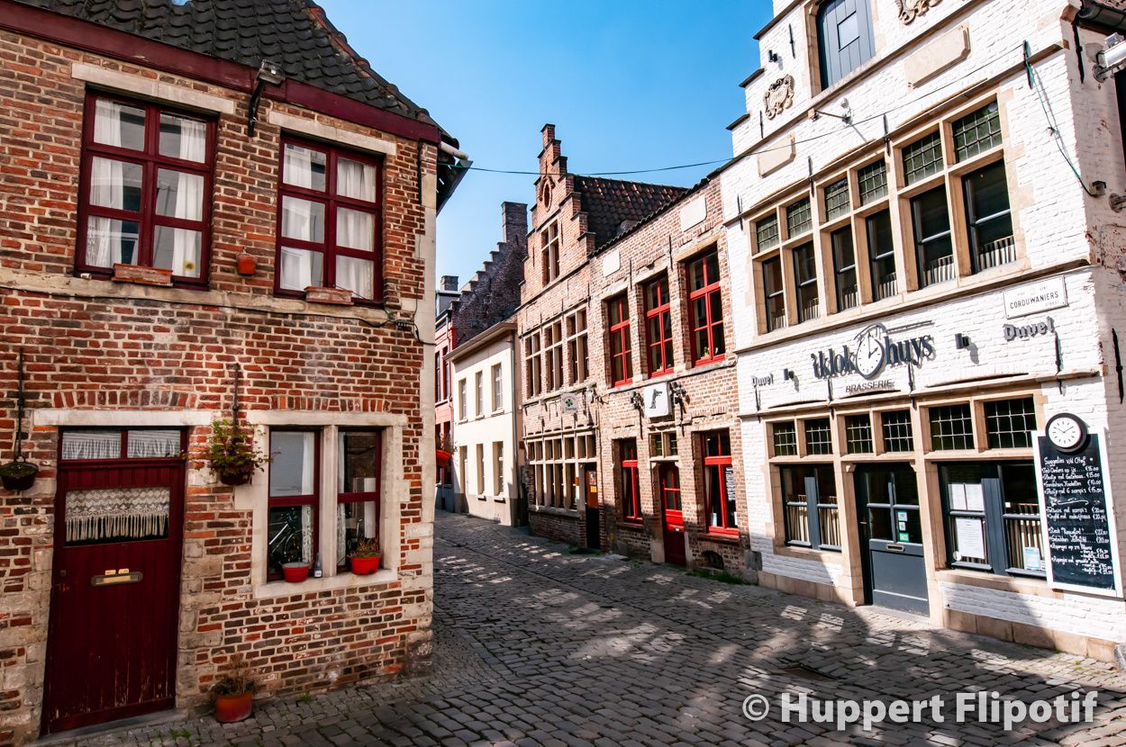 Ruelle pavée Gand (Gent)