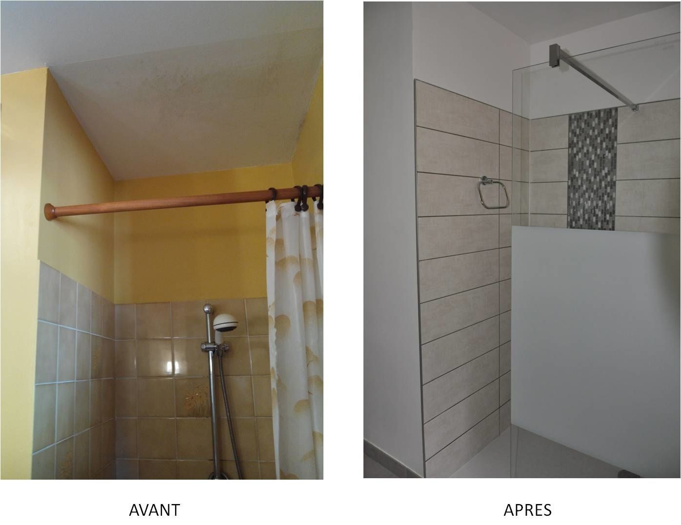 Renovation d'une salle de bain avant apres projet deco