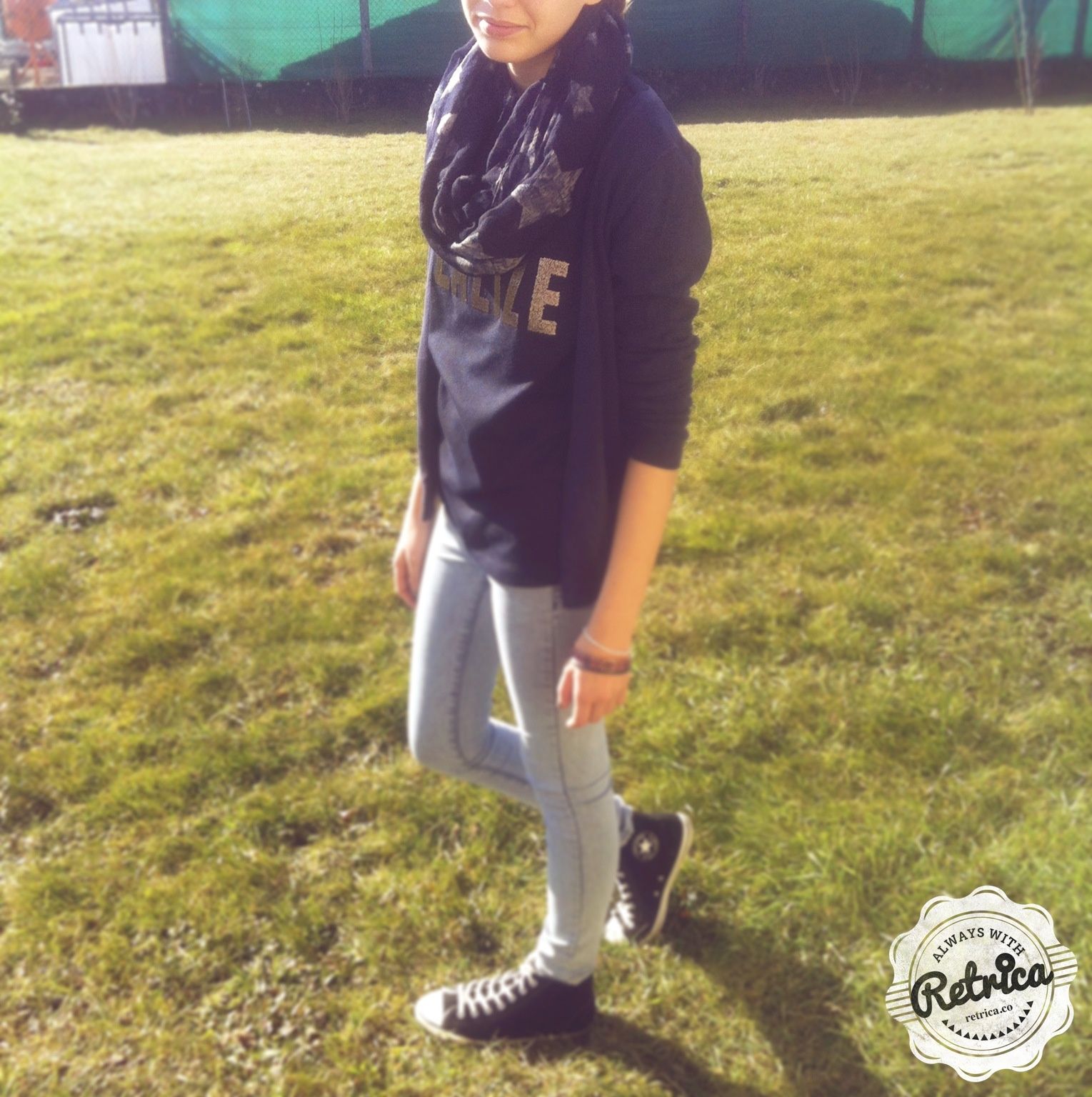 converses bleu clair