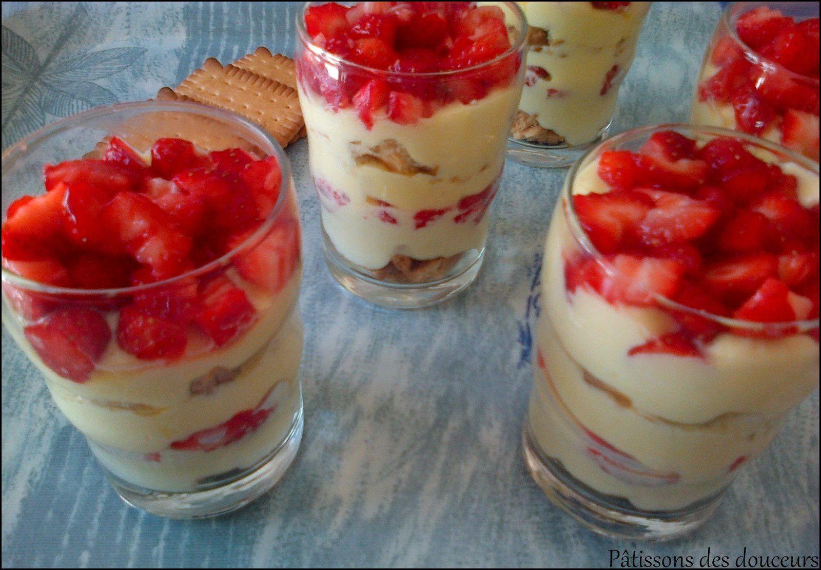 Tiramisu fraise avec petit beurre – Ma maison personnelle!
