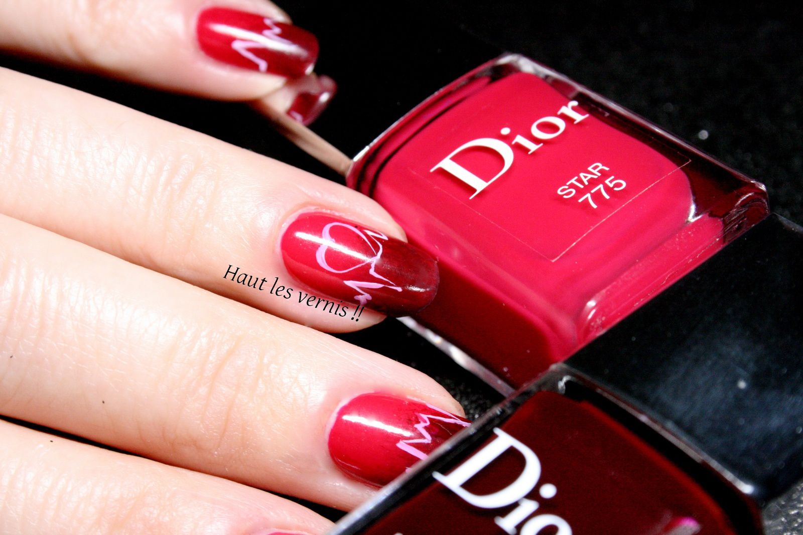 Dior Star..Mon love nail art - Haut les Vernis!!!