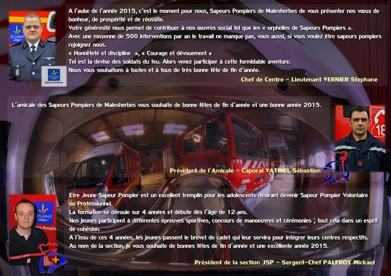 Calendrier des Sapeurs-Pompiers de Malesherbes - JSP Malesherbes Calendrier des Sapeurs-Pompiers de Malesherbes - JSP Malesherbes