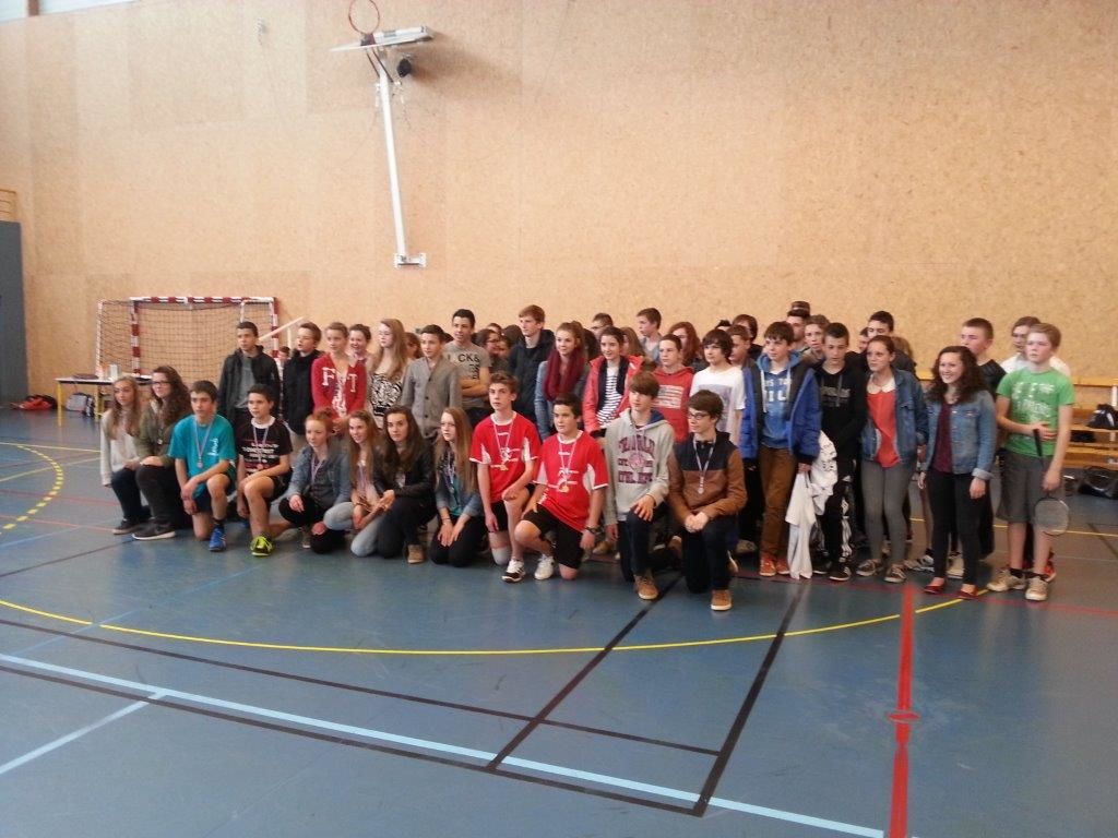 Championnat départemental de Badminton.