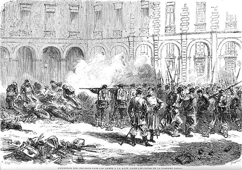 La Commune de Paris de 1871 - La semaine sanglante - Société Populaire -  Villefranche-sur-Saône