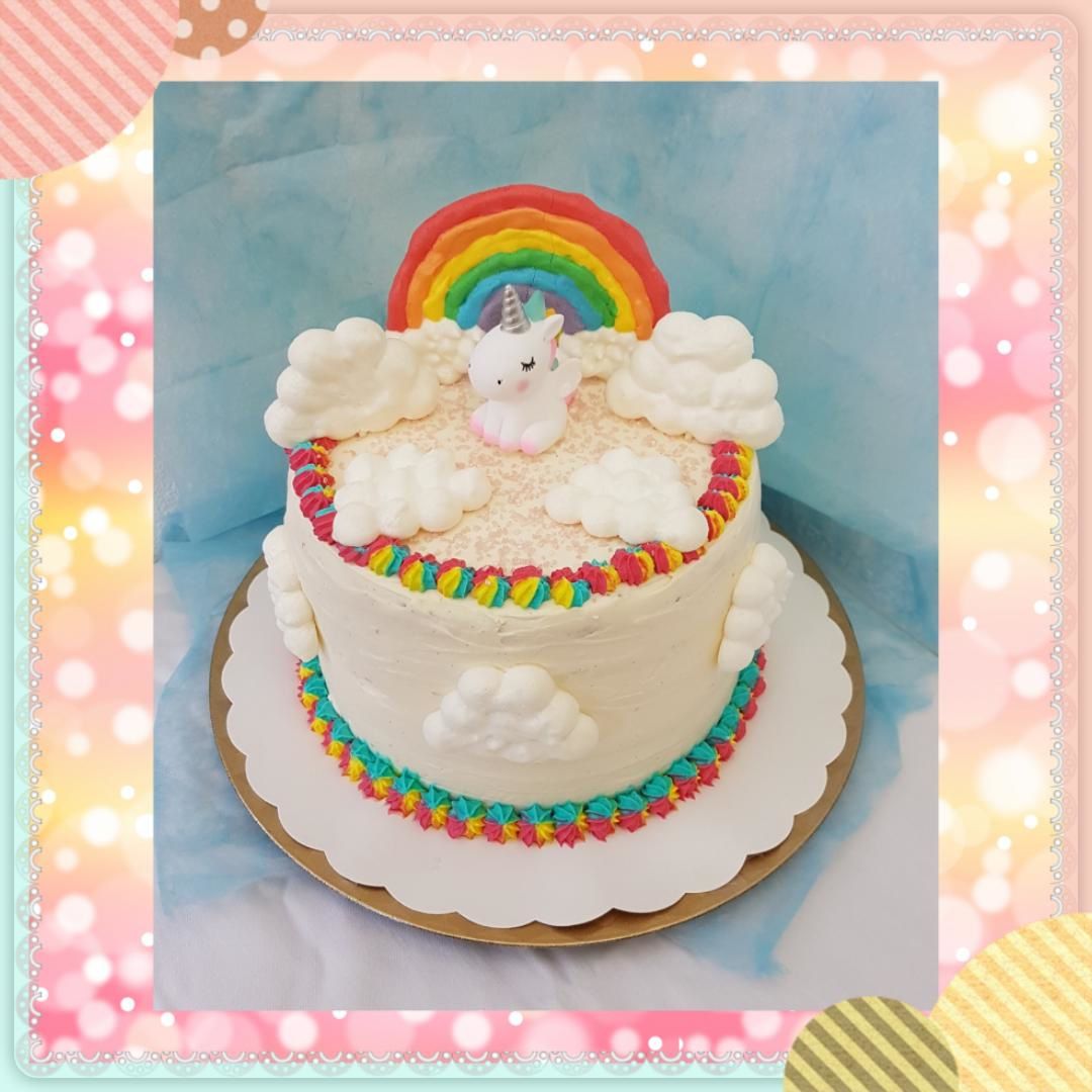 Gâteau d'anniversaire arc-en-ciel - Le blog de Kline