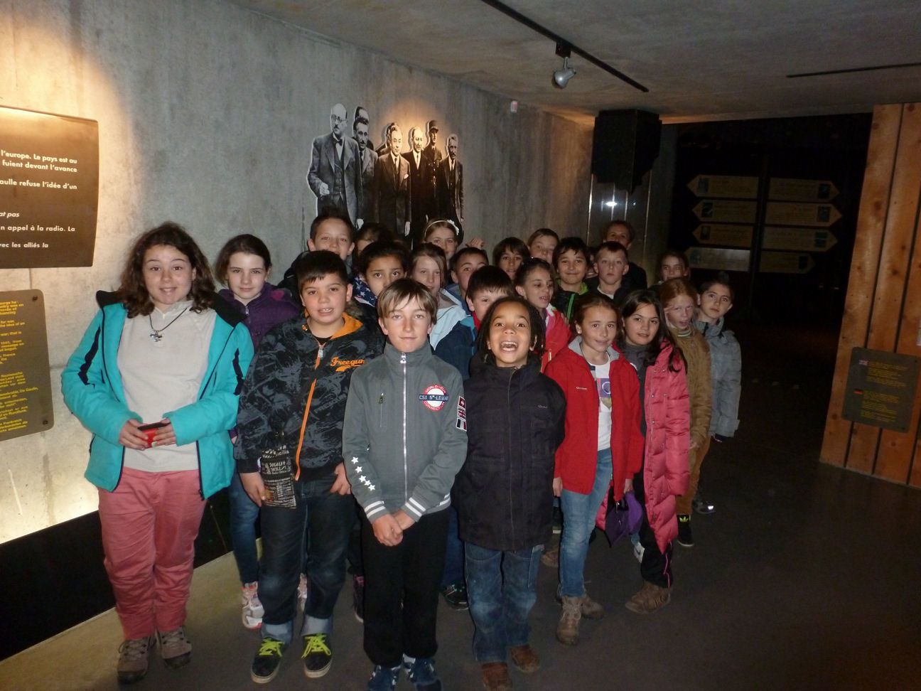  Les CM2 de St Régis au Musée de la Résistance