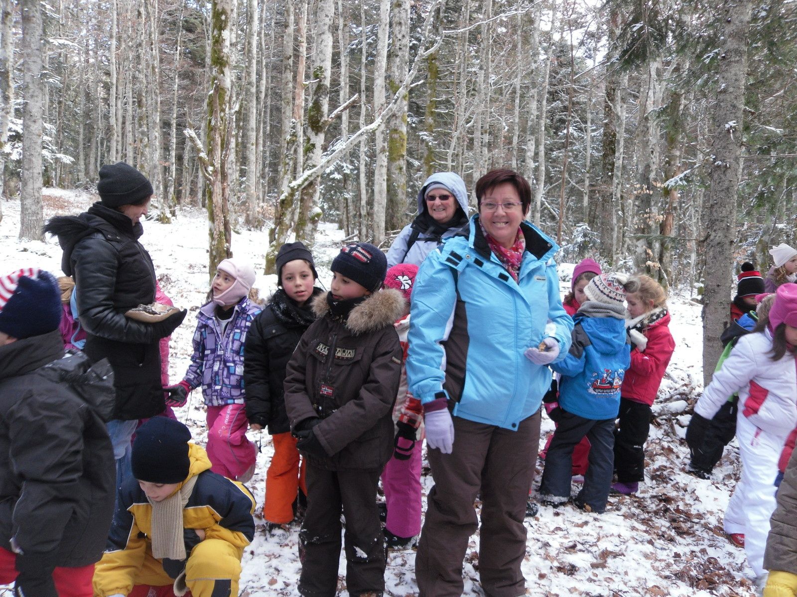 Sortie neige de l'Ecole Saint Régis