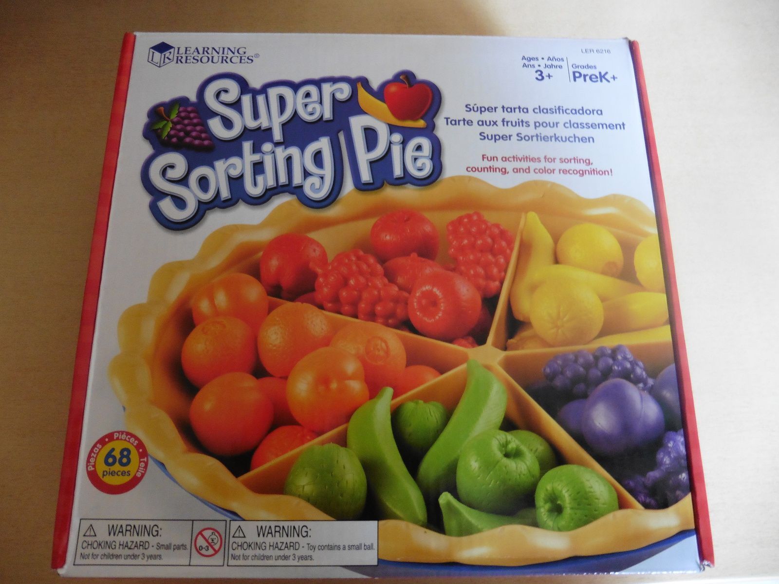 Super Sorting Pie autrement dit " Tarte aux fruits pour classement "