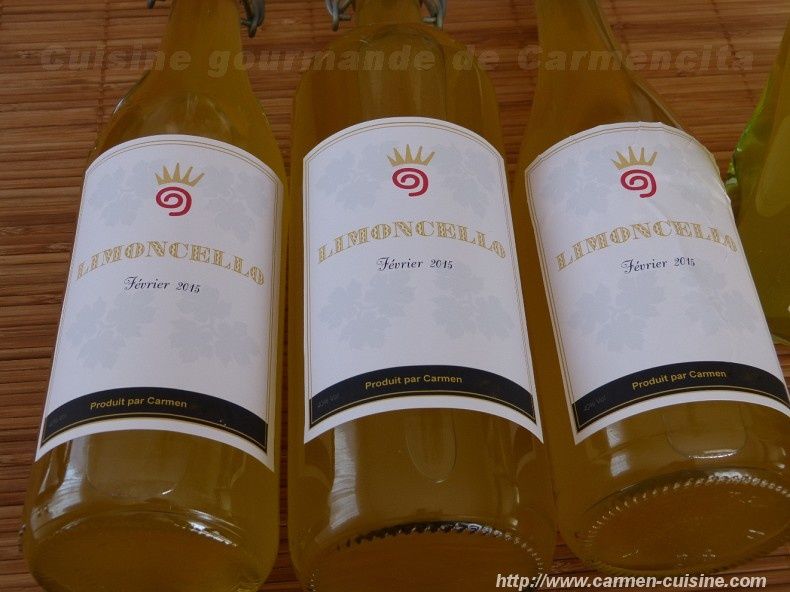 Limoncello - Cuisine gourmande de Carmencita