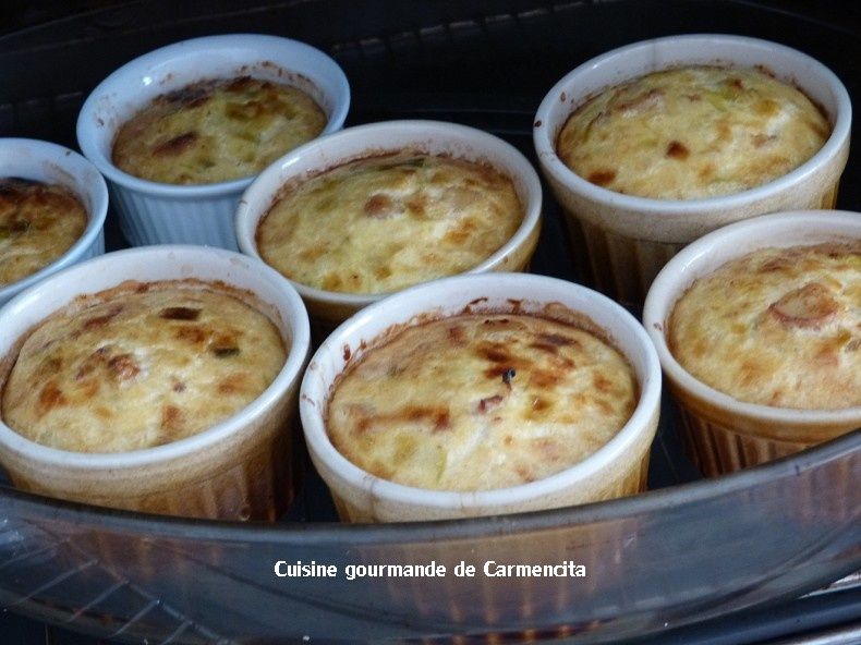 Petits Flans De Poireaux Et Noix De St Jacques Cuisine Gourmande
